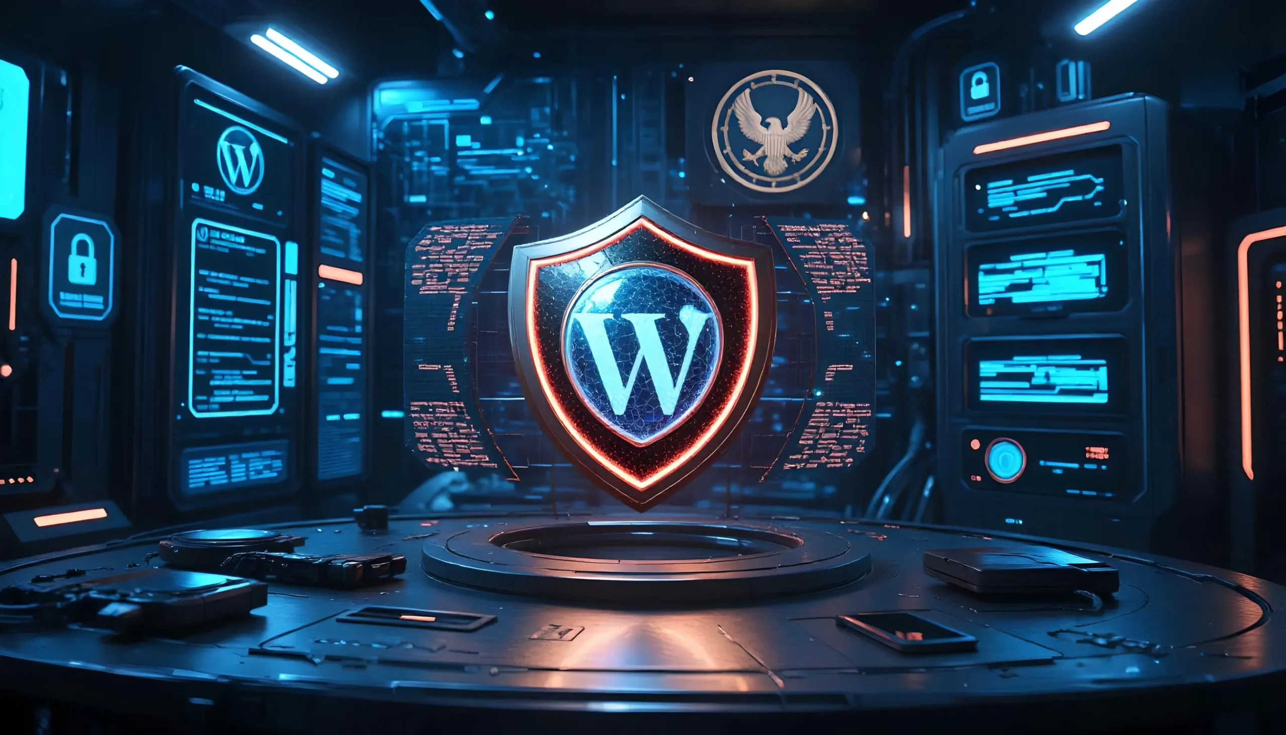 WordPress security illustration